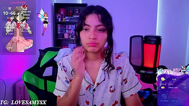צ'אט XXX בשידור חי של Lovelyamyy