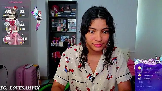 Chat +18 de Lovelyamyy ao vivo