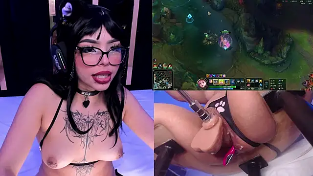 Chatroom XXX en direct de Nyveth