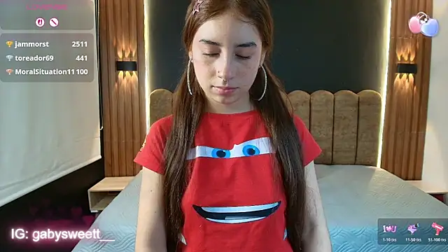 GabySweett_ Adlı Modelin Canlı XXX Sohbeti