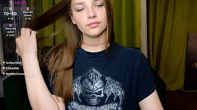 DariaAngels élő XXX-chatje