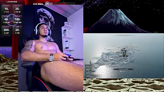 Show de Dimitri_Colleman na webcam