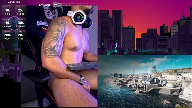 Dimitri_Colleman élő XXX-chatje
