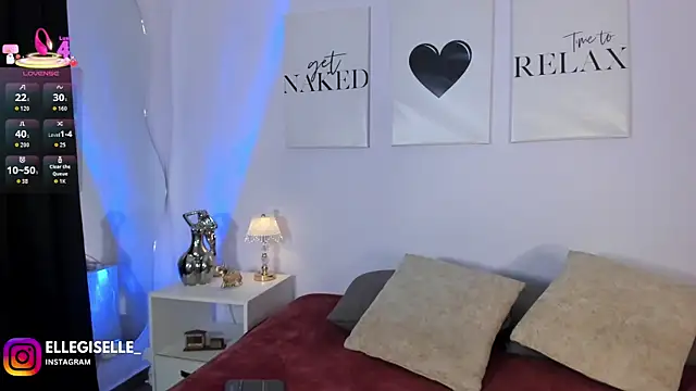 Živý XXX chat ElleGisellee