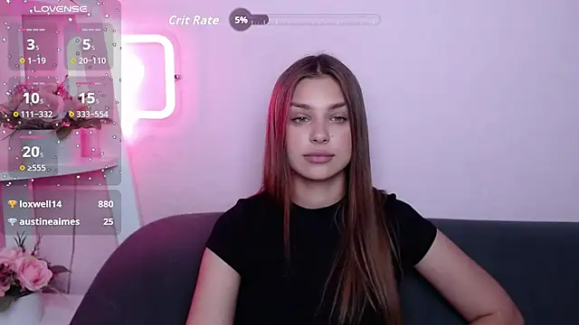MilanaAngelAs élő XXX-chatje