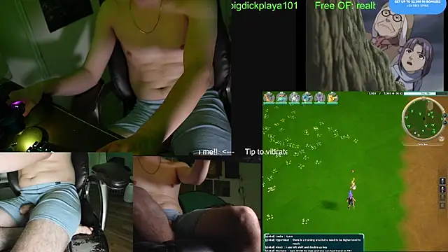 BigDickPlaya101 Adlı Modelin Canlı XXX Sohbeti
