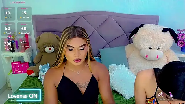 Pokazy przed kamerką – party_duo_trans