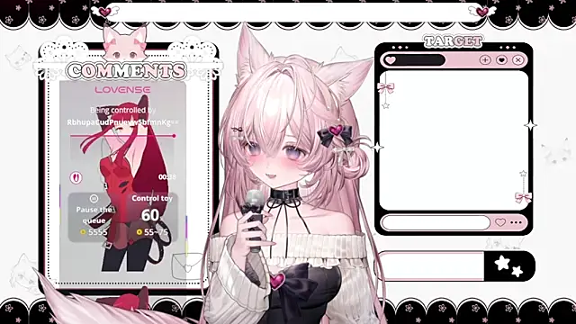 צ'אט XXX בשידור חי של Fatis-Rin-Meow