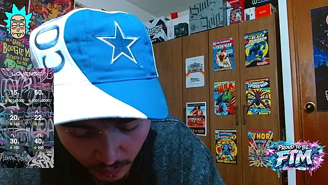 Show de Hgp3riodictabl3 na webcam