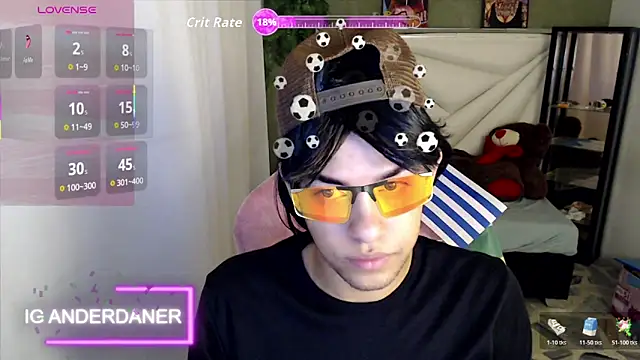 Show de Top_and_bottom na webcam
