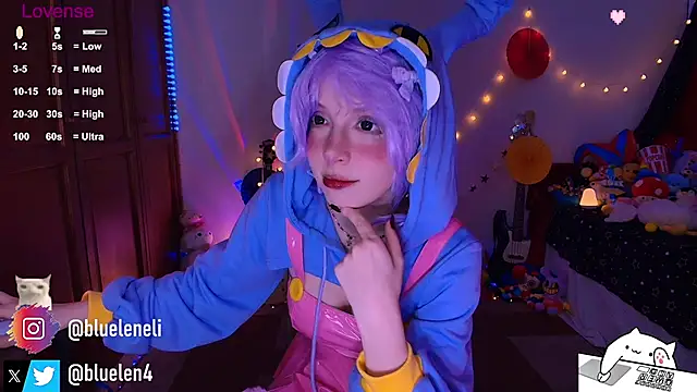 bluelen – Live XXX-chat