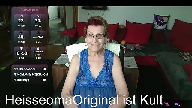 Chat +18 de HeisseomaOriginal ao vivo