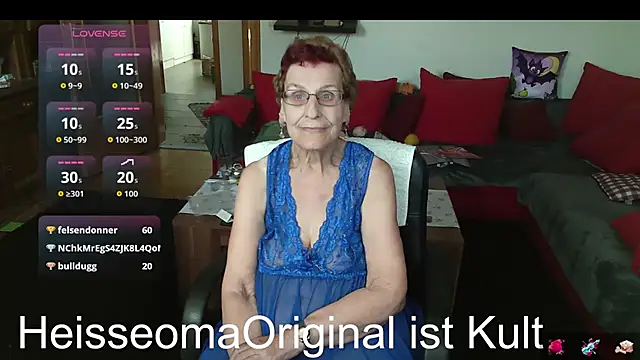 Chatroom XXX en direct de HeisseomaOriginal