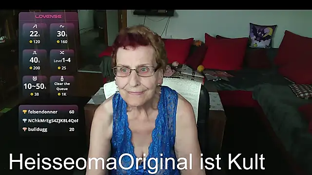 HeisseomaOriginal Adlı Modelin Canlı XXX Sohbeti