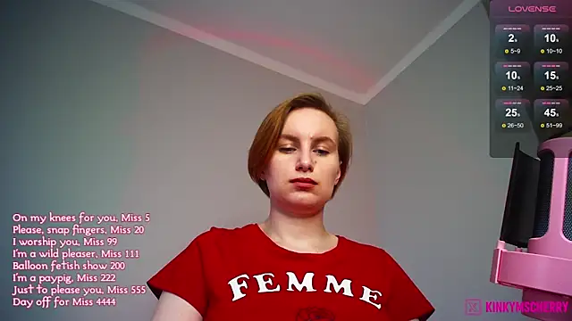 KinkyMissCherry – Live XXX-chat