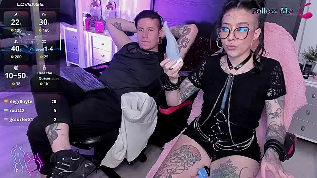 Živý XXX chat inkedsinners_