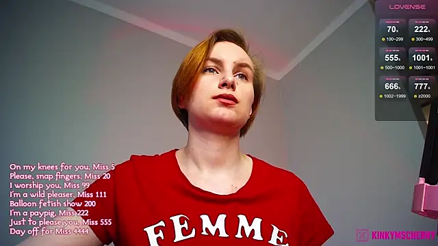 KinkyMissCherry Live XXX-Chat