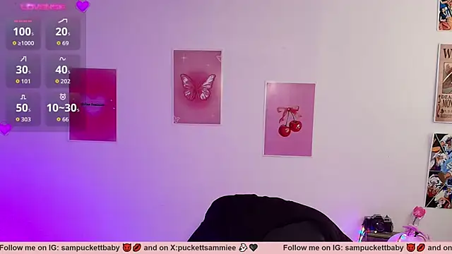 Chat XXX en directo de Sampuckettbaby