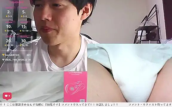 whitebriefboyのライブXXXチャット