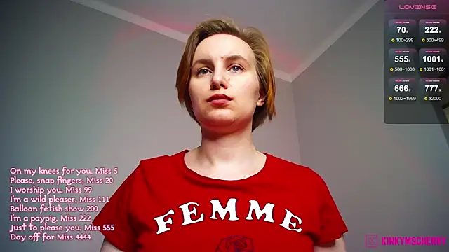 KinkyMissCherry's Live XXX Chat