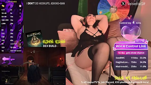 VelvetteSWE 라이브 XXX 채팅
