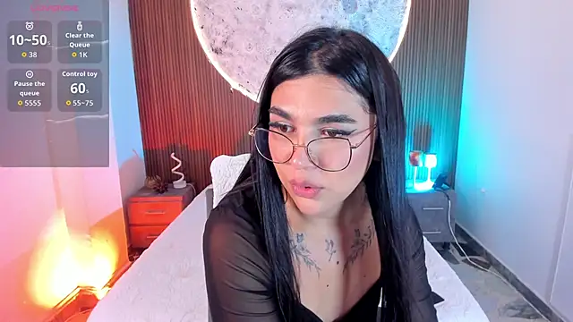 RoseCassie élő XXX-chatje