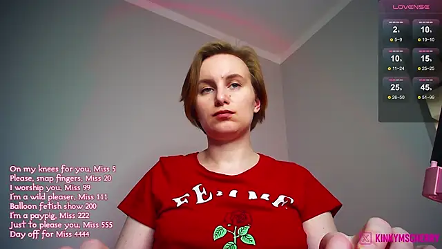 Živý XXX chat KinkyMissCherry