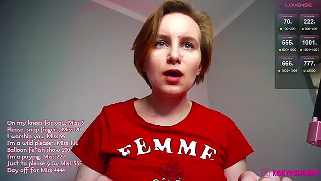Živý XXX chat KinkyMissCherry