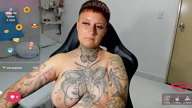 Chat XXX Live Tatto_gotiic