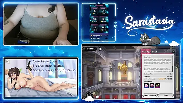 Chat XXX en directo de Sarastasia417