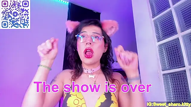 Sweet-SharoKitty élő XXX-chatje