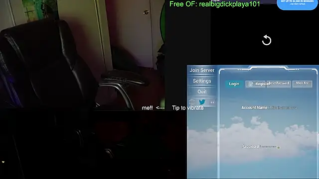 BigDickPlaya101 Adlı Modelin Canlı XXX Sohbeti