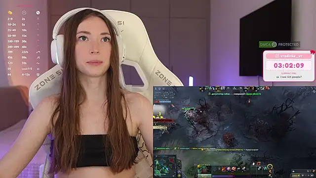 Chat +18 de moleculegirl ao vivo