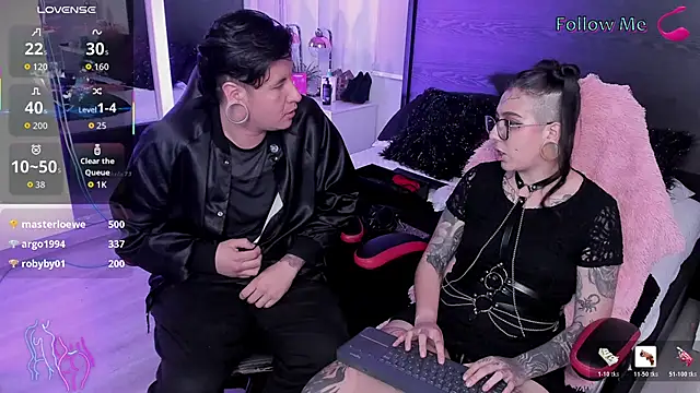 Chat XXX en directo de inkedsinners_
