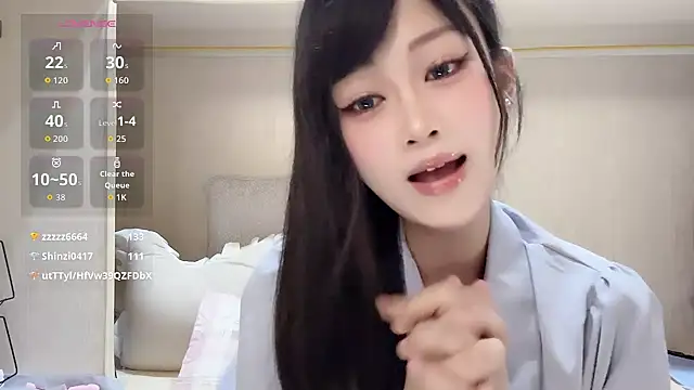 yueyue2003 Adlı Modelin Canlı XXX Sohbeti