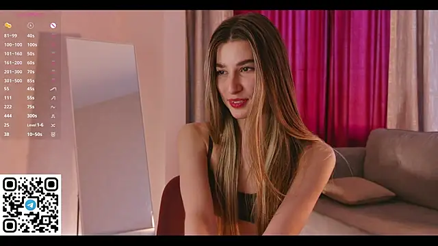 XXX chat uživo modela Quinavelle