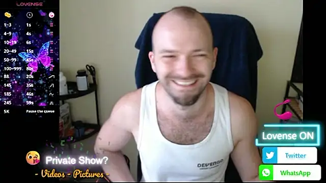 RealManHaveHairy: απευθείας συνομιλία ΧΧΧ