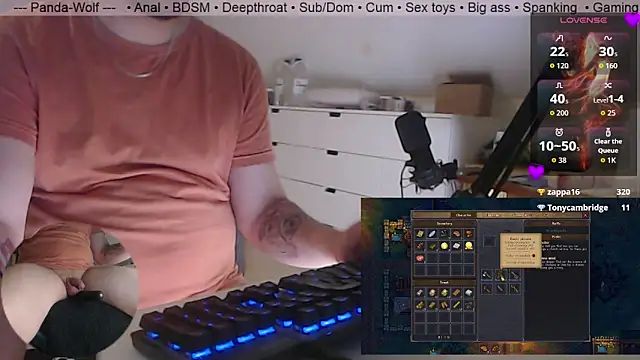 Panda-Wolf Live XXX-chat