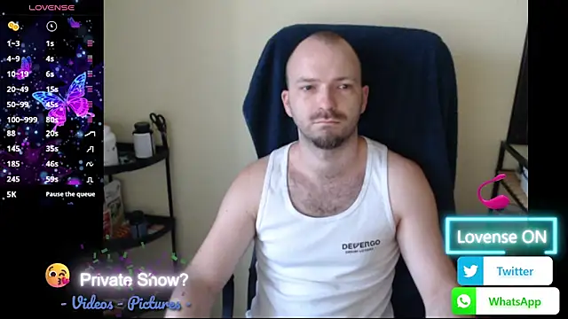 Chat XXX en directo de RealManHaveHairy