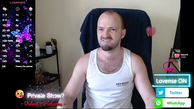 RealManHaveHairy – Naživo XXX chat