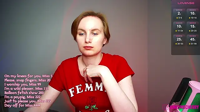 KinkyMissCherry's Live XXX Chat