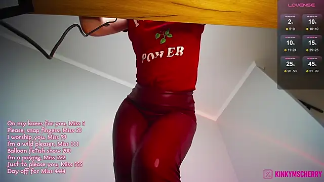 Czat XXX na żywo – KinkyMissCherry