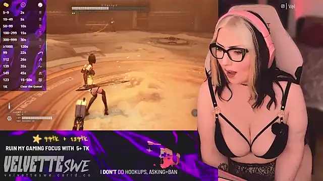 VelvetteSWE Live XXX Chat