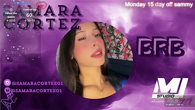 XXX chat uživo modela SamaraCortez