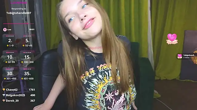 DariaAngels élő XXX-chatje