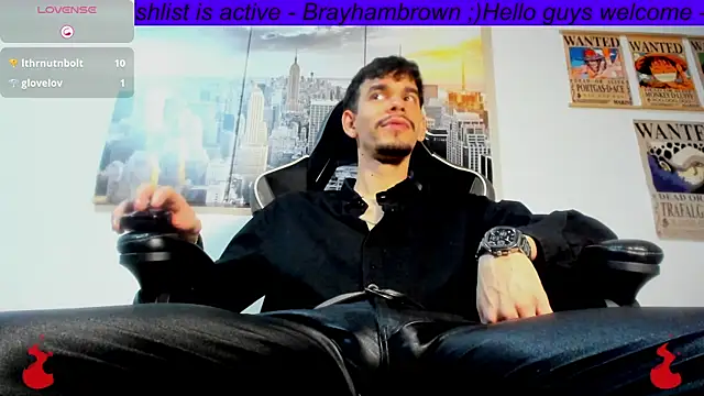 Chatroom XXX en direct de BRAYHAMBROWN