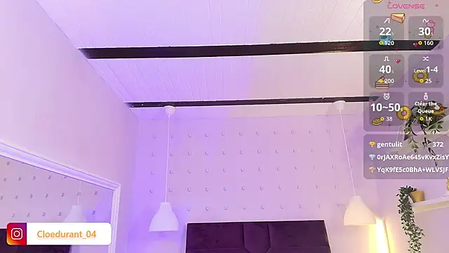 Chat XXX ao vivo de Cloedurant