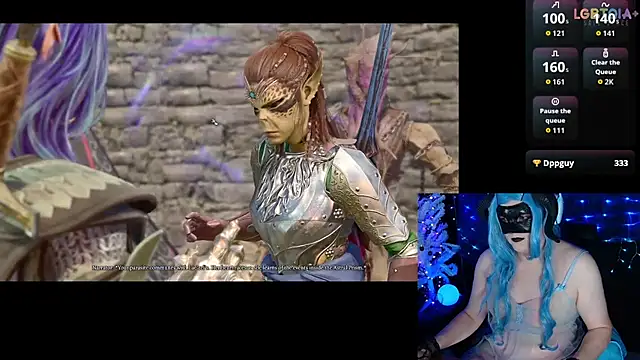 StarshineMoonspark élő XXX-chatje