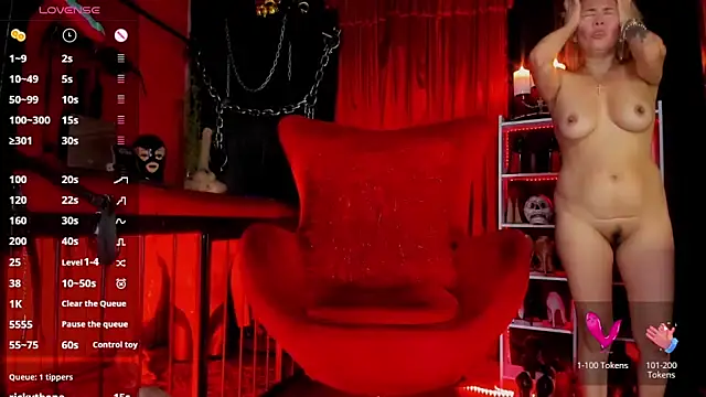 XXX chat uživo modela MistressAndre