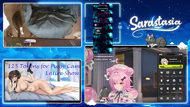 Chat XXX en directo de Sarastasia417